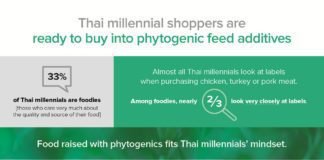 Survey suggests Thai Millennials would choose meat raised with phytogenic feed additives