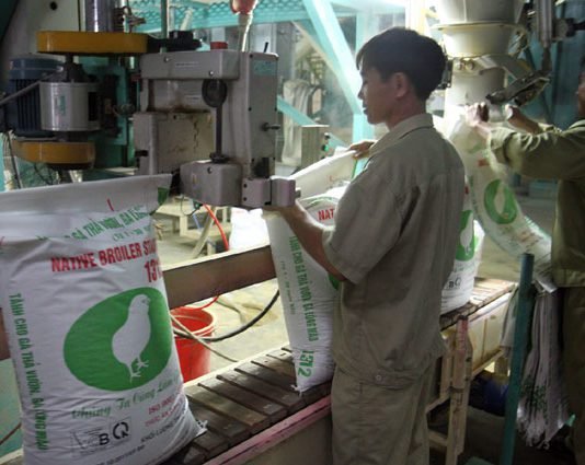 Foreign Invested Enterprises (FIEs) hold 80% of the Vietnam animal feed market share
