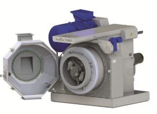 Optimize your pelleting process with the CU Dynamic pellet mill with motor-operated roller adjustment and active roller slip control