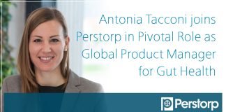 Antonia Tacconi joins Perstorp in Pivotal Role as Global Product Manager for Gut Health
