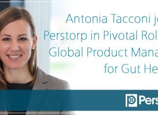 Antonia Tacconi joins Perstorp in Pivotal Role as Global Product Manager for Gut Health