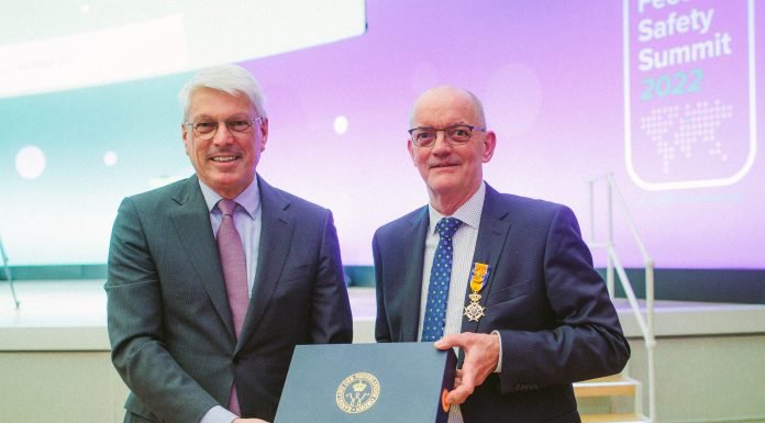 Johan den Hartog appointed Officer in the Order of Orange-Nassau