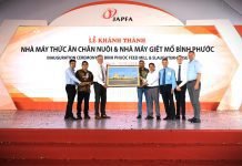 Japfa Vietnam inaugurated animal feed mill & slaughterhouse in Binh Phuoc province