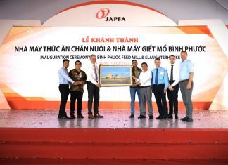 Japfa Vietnam inaugurated animal feed mill & slaughterhouse in Binh Phuoc province