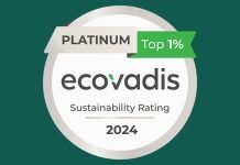Perstorp receives EcoVadis platinum rating for sustainability work