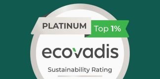 Perstorp receives EcoVadis platinum rating for sustainability work