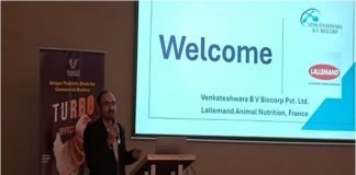 Venkateshwara B. V Biocorp Pvt. Ltd conductedtechnical seminars on Pumipro- a unique probiotic for commercial broilers