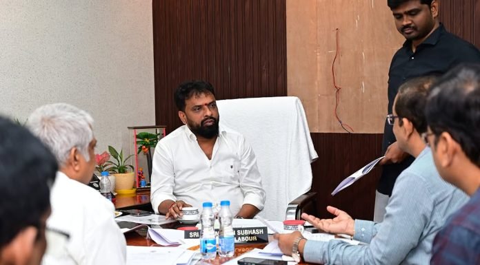 Labour Minister Announces Commercial Fodder Farming in 350 Acres of Govt. Land Along Godavari