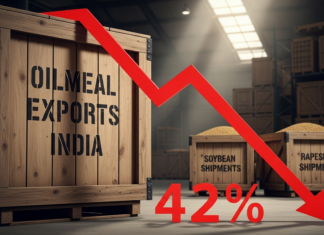 India’s Oilmeal Exports Drop 42% in January on Weak Soybean and Rapeseed Shipments Featured image for Auto Draft